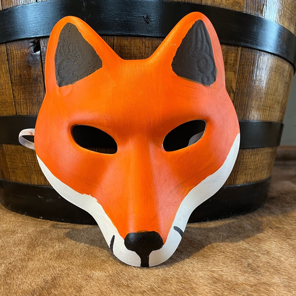 Fox therian mask costume waterproof